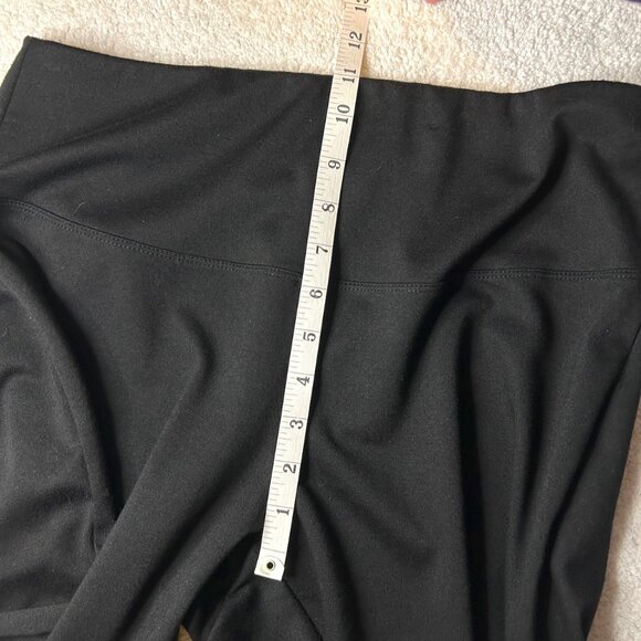 INC International Concepts black leggings w pearl bead accents - Picture 8 of 9